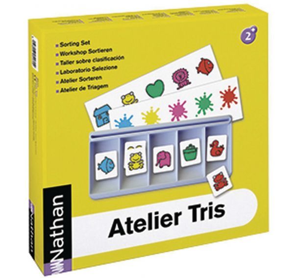 Atelier tris pour 2 enfants