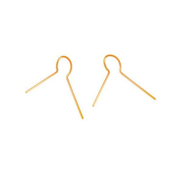 Attache laiton pour boules polystyrène (lot de 25)