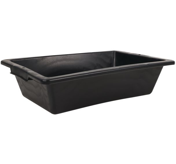 Auge plastique noire 12 L - Manutan