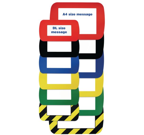 Autocollant rectangulaire marquage sol A4 Frames4Floors - Beaverswood