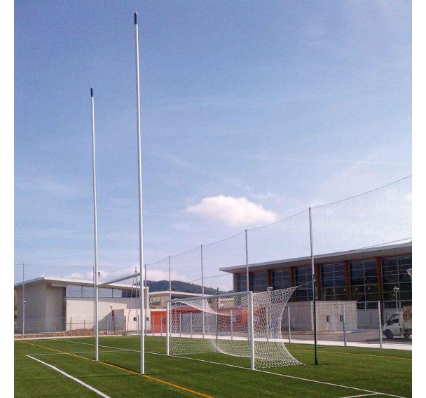 Buts de rugby alu renforces 11 metres ges / livré sans fourreaux