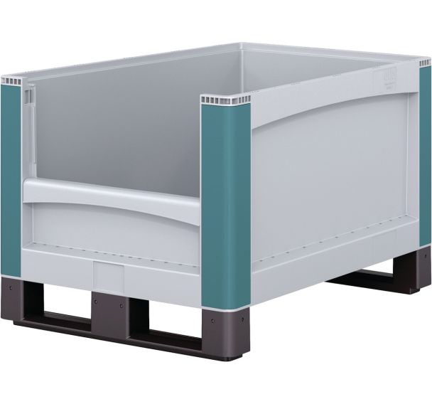 Bac KLTD64120 charge 30 kg gerbage 500 kg de volume 19 L