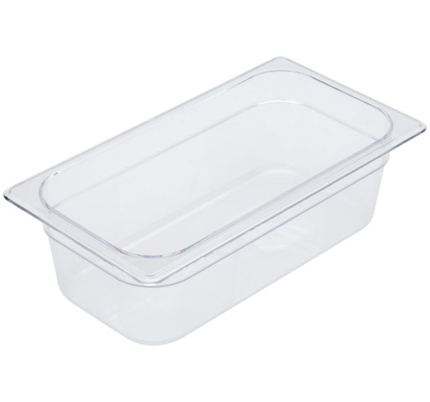 Bac à aliments gastronorm 1/3 - 3,8 litres polycarbonate Rubbermaid