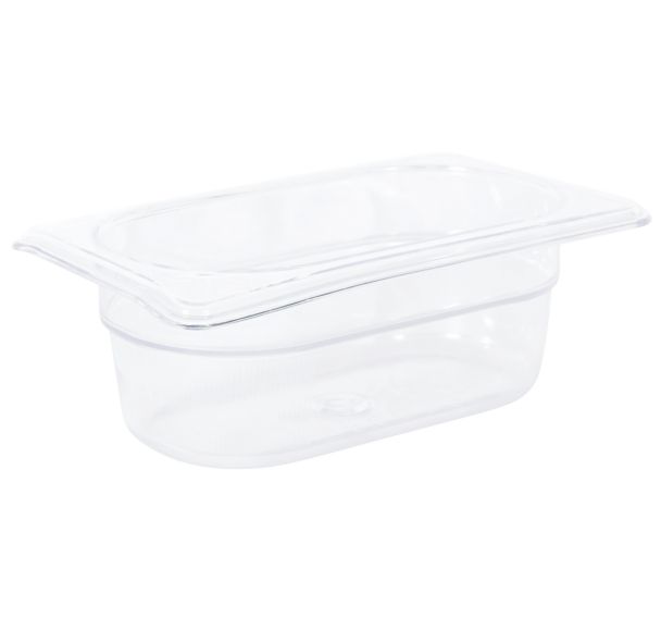 Bac à aliments gastronorm 1/9 - 1,1 litres polycarbonate Rubbermaid