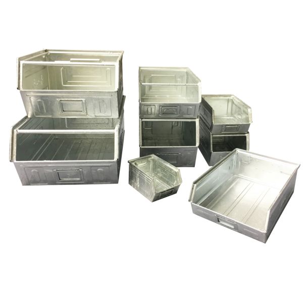 Bac à bec métallique - Modèle zingué - Longueur 160 à 350 mm