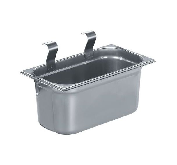 Bac à couverts pour chariot inox