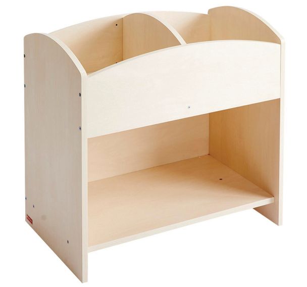 Bac à livres 2 cases Nathan