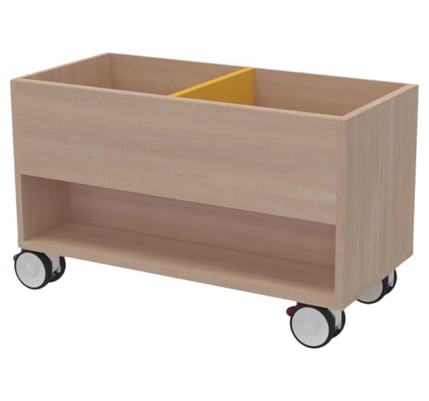 Bac à livres mobile Filou - Manutan Expert