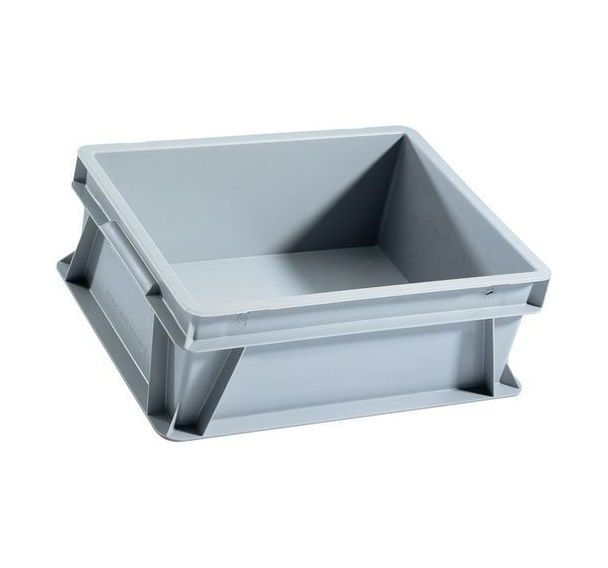 Bac à papier 14 Litres 14.5 x 30 x 40 cm Gris