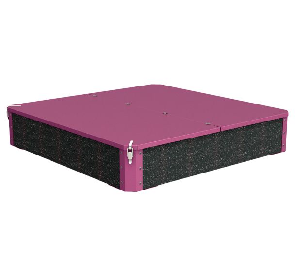 Bac à sable Arbane 120 x 120 cm couvercle Ipra/alu Urbemob