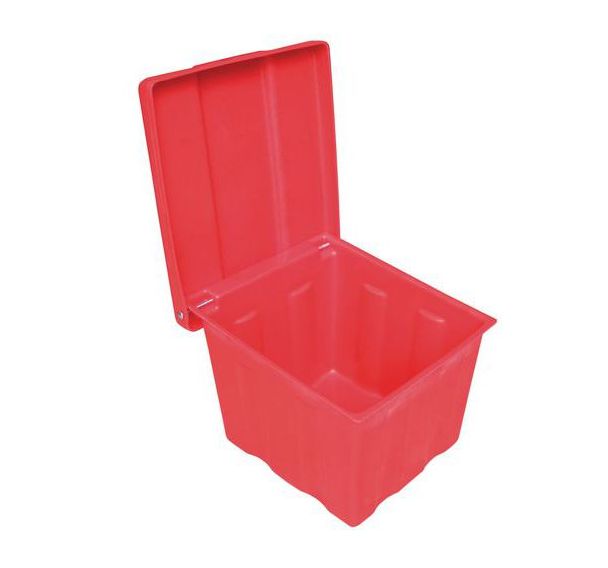 Bac à sel ou sable - 50 L - EMP Rouge Signal
