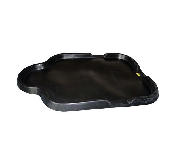 Bac ciment rectangulaire noir 2 x 1,35