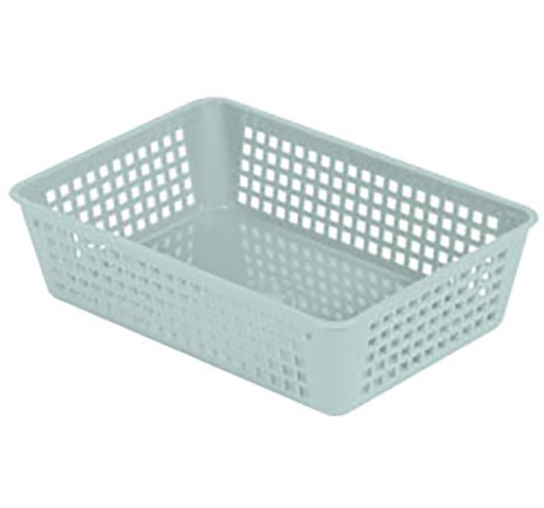 Bac de rangement sans couvercle en plastique superposable - Eda