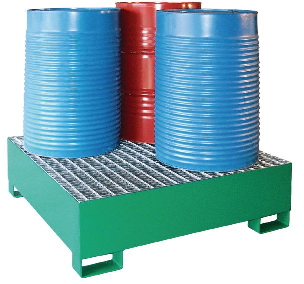 Bac de rétention en acier - 440 L - Sameto Technifil