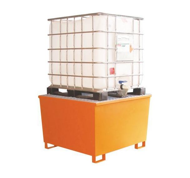 Bac de rétention en acier 1050 L - Manutan Expert