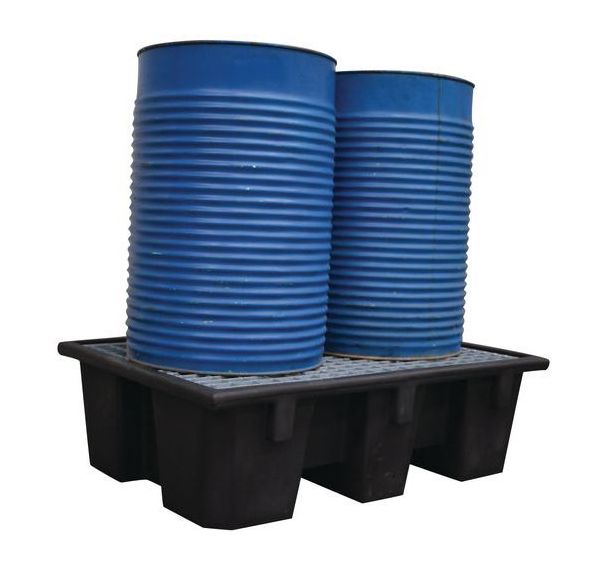 Bac de rétention PE recyclé 240L - Manutan Expert