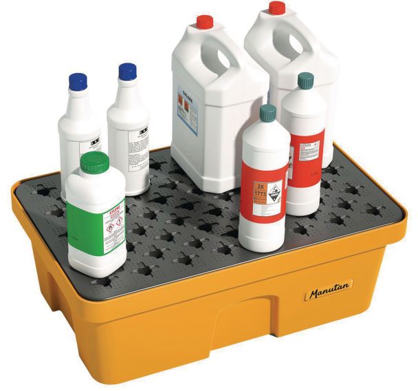 Bac de rétention de laboratoire - 40 L - Manutan Expert