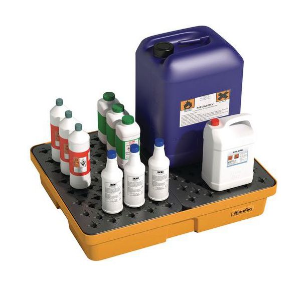Bac de rétention de laboratoire - 60 L - Manutan Expert
