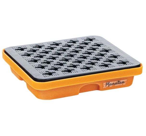 Bac de rétention de laboratoire carré - 10 l - Manutan