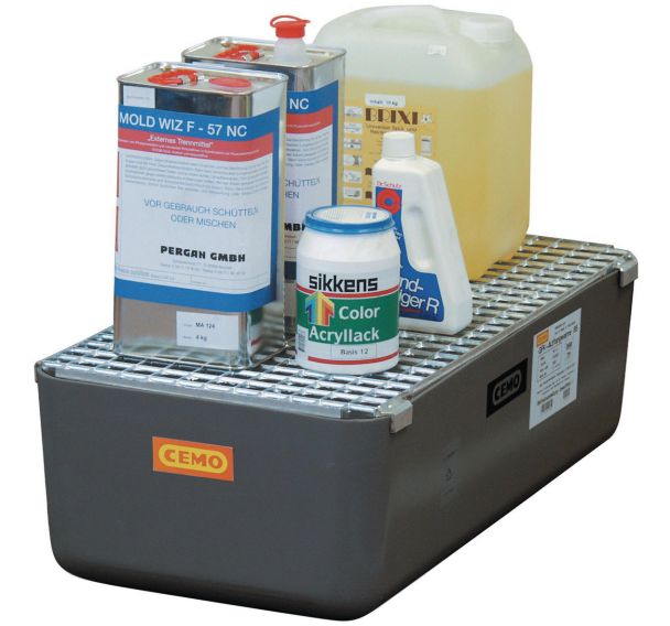 Bac de rétention polyester - Capacité de rétention 65 L