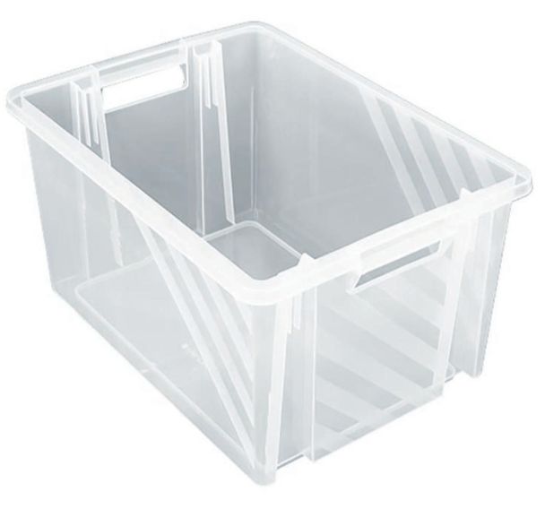 Bac emboîtable et gerbable NovaBacs - Longueur 470 mm - 30 L