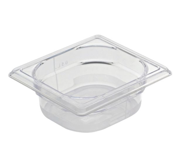 Bac gastronorme 1/6 Cristal+