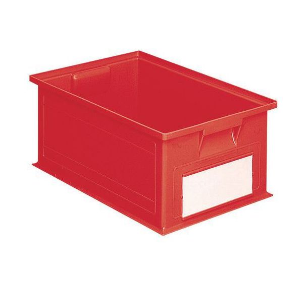 Bac gerbable - Rouge - Longueur 200 à 630 mm - 3,6 à 85 L