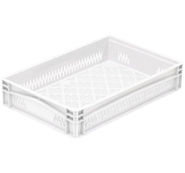 Bac gerbable à côtés et fond ajourés 60x40 cm