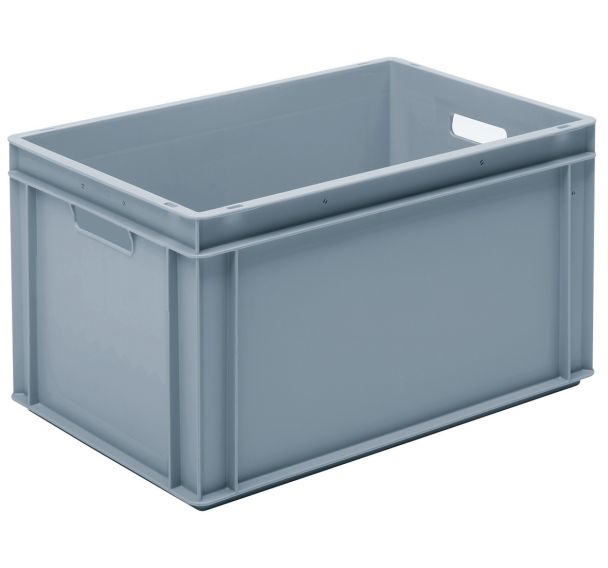 Bac gerbable norme Europe RAKO 60 L 600 x 400 x 323 mm Gris
