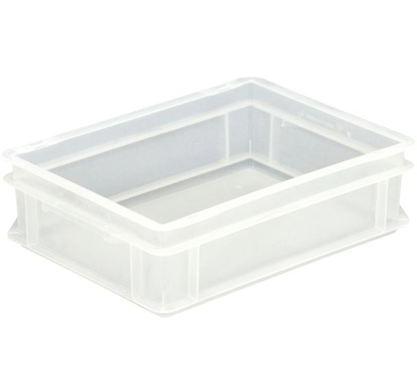 Bac gerbable norme Europe translucide RAKO - 10 à 40 L