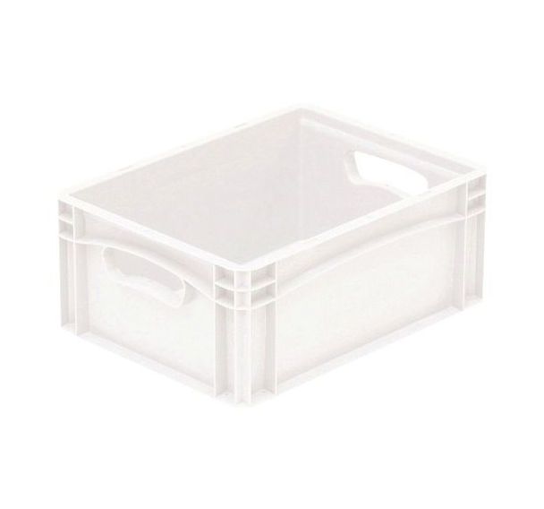 Bac gerbable plein blanc 400 x 300 mmPolypropylène 20,8L