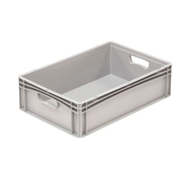 Bac gerbable plein gris 600 x 400 mm