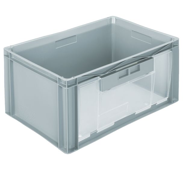 Bac norme Europe à ouverture - Longueur 600 mm - 56 L