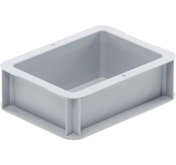 Bac norme Europe plein - Longueur 200 mm - 1 et 2 L