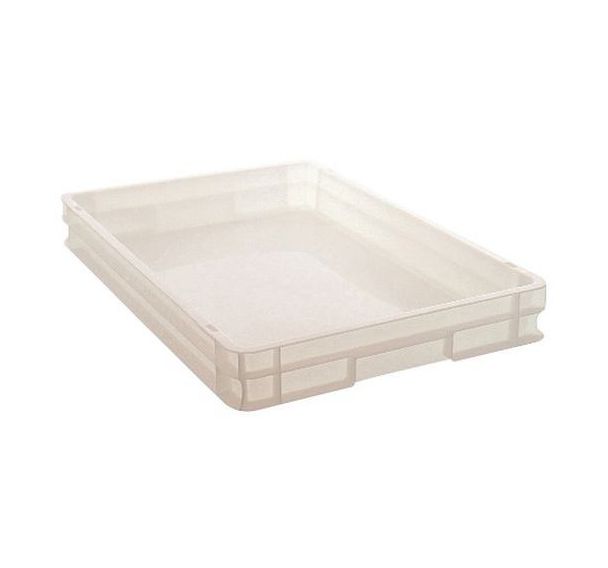 Bac polypropylène blanc 600x400x70mm