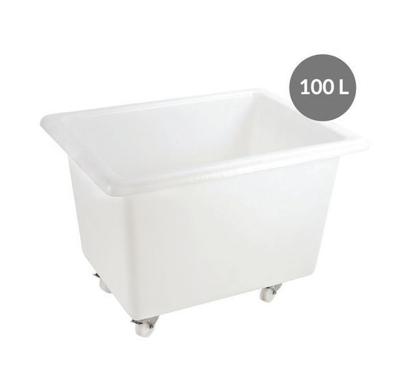 Bac profond sur roues - Longueur 690 à 1 200 mm - 100 à 500 L - Gilac