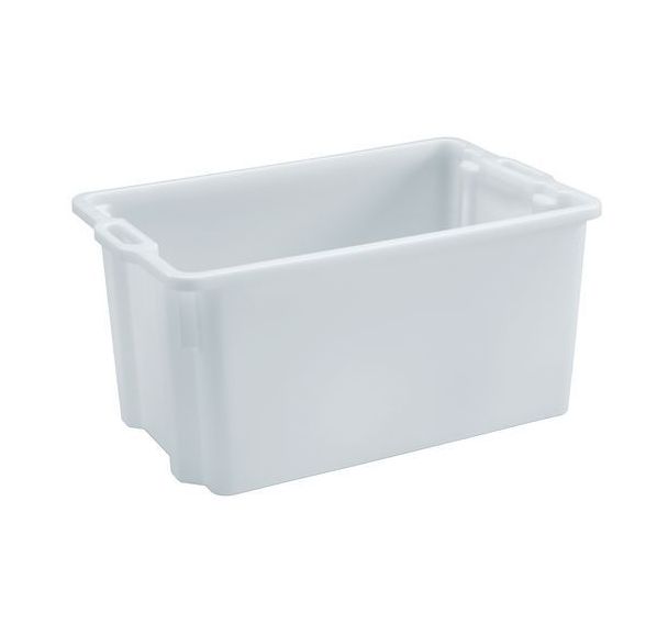 Bac rectangulaire gerbable emboîtable -  50L à 90L - Mobil Plastic