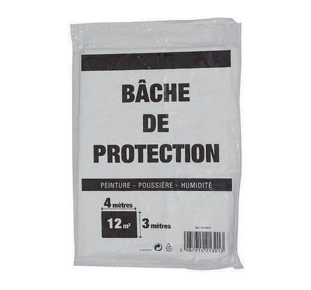 Bâche de protection - 3x4m