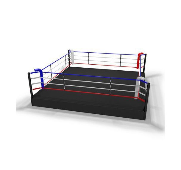 Bâche de ring sur podium Sportcom