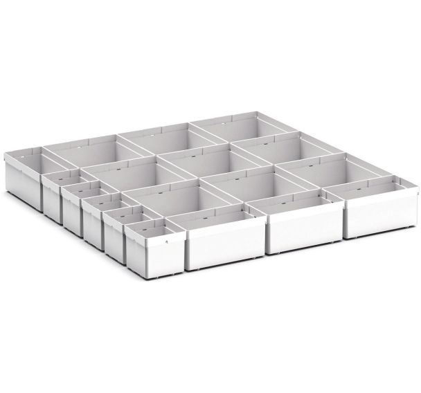 Bacs Rangement Cubio EKK-66100 18 Compartiments - BOTT