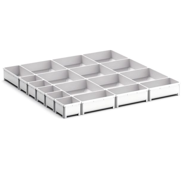 Bacs Rangement Cubio EKK-6675 18 Compartiments - BOTT