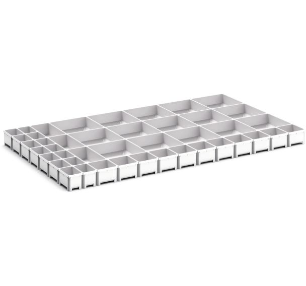 Bacs Rangement Cubio EKK0675 43 Compartiments - BOTT