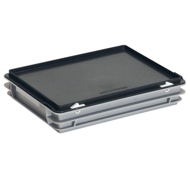 Bacs à couvercle RAKO gris - 400x300mm - 5 à 30 L