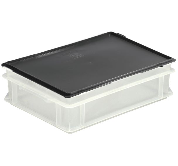 Bacs à couvercle RAKO translucide - 400x300mm - 10 à 40 L