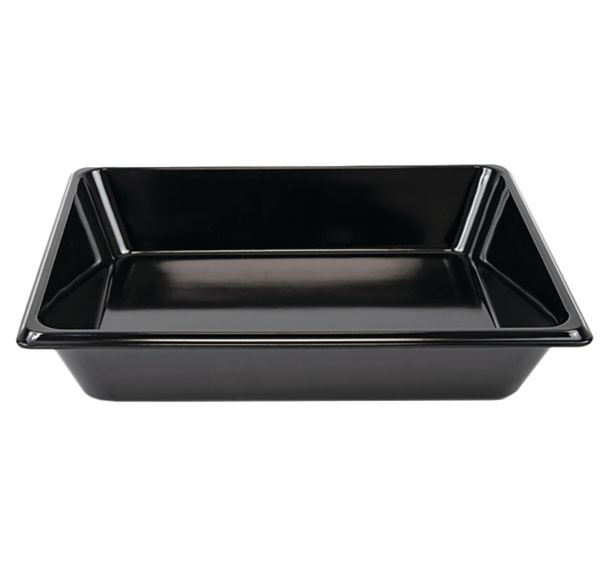 Lot de 6 bacs mélamine GN 1/2 26.5 x 32.5 x 6.5 cm Plastorex