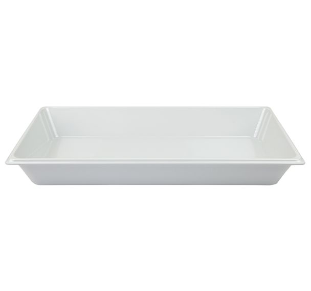 Lot de 5 bacs mélamine GN 3/4 48.7 x 26.5 x 6.5 cm Plastorex