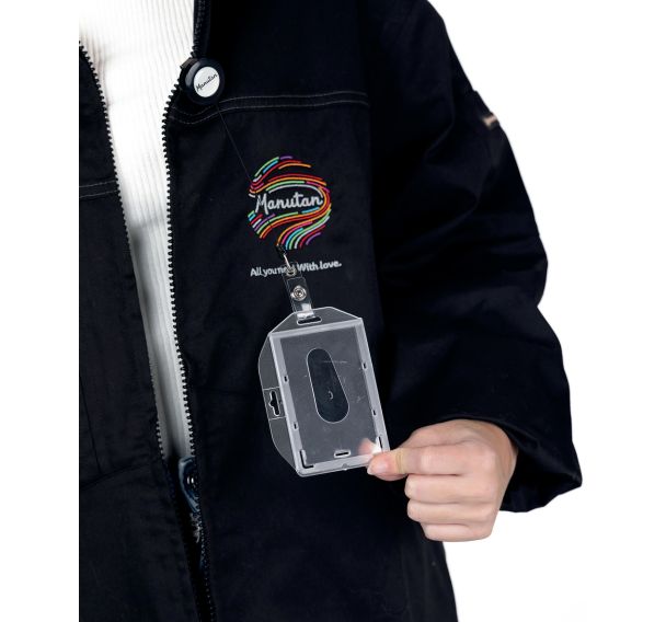 Porte-badge de sécurité 1 carte - Manutan Expert