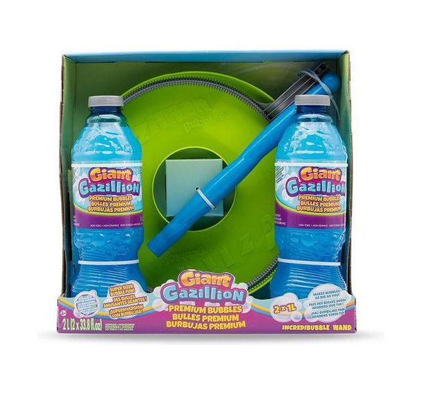 Baguette à bulles géantes et solution 2 litres