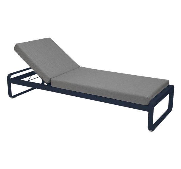 Bain de soleil Bellevie coussin gris flanelle Fermob