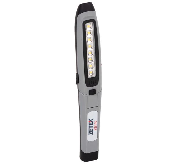 Baladeuse rechargeable 8 + 1 LED 400lm